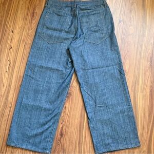 Urban Outfitters Relaxed Wide-Leg Jeans in Denim Blue